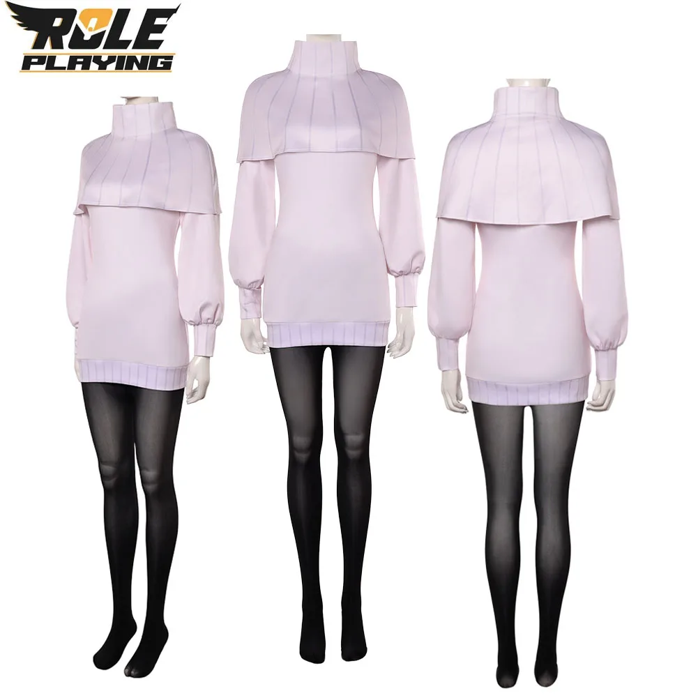 

HANA KURUSU Cosplay Women Fantasy TOP Dress Cloak Stockings Costume Female Disguise Clothing Cap Halloween Carnival Party Suit