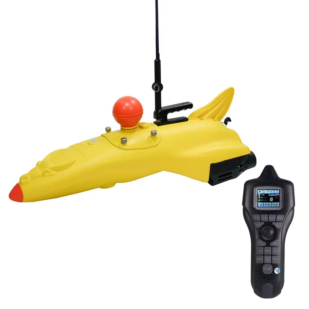 Boatman N8 Gps Saltwater Fishing Bait Boat Long Cast Tackle Gear 500m Remote Controlled Factory China Radio New 2025 Yellow