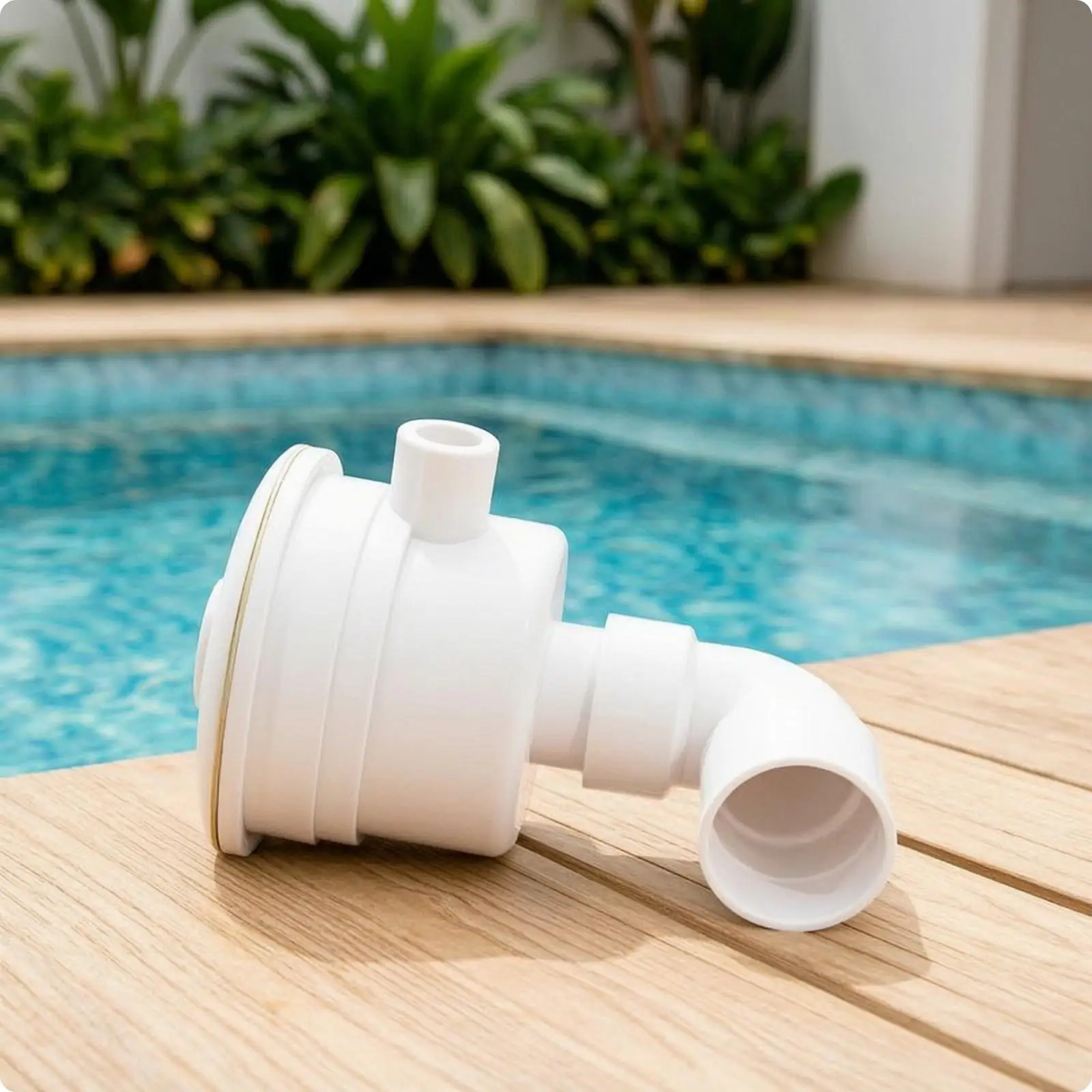Pool Jet Nozzle Water Return Fitting ABS Elbow 141mm Spa Circulation Pump Adapter for Swimming Pool System