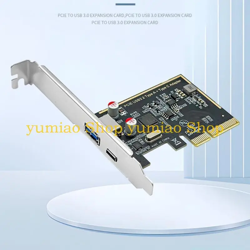 placa-expansao-587b-pcie-para-usb-c-31-usb30-com-chip-asm1142-para-conexao-e-velocidade-dispositivo-aprimoradas