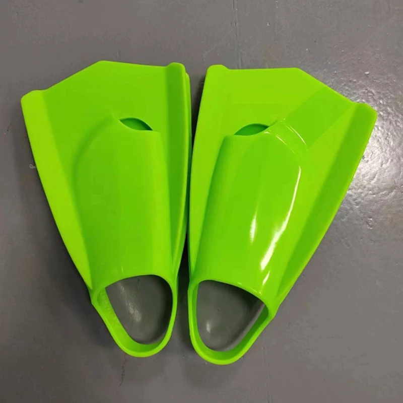 New Silicone Swim Fins Professional Swimming Pool Swim Diving Training Frog Shoes Adult Aid Swim Short Fins Equipment