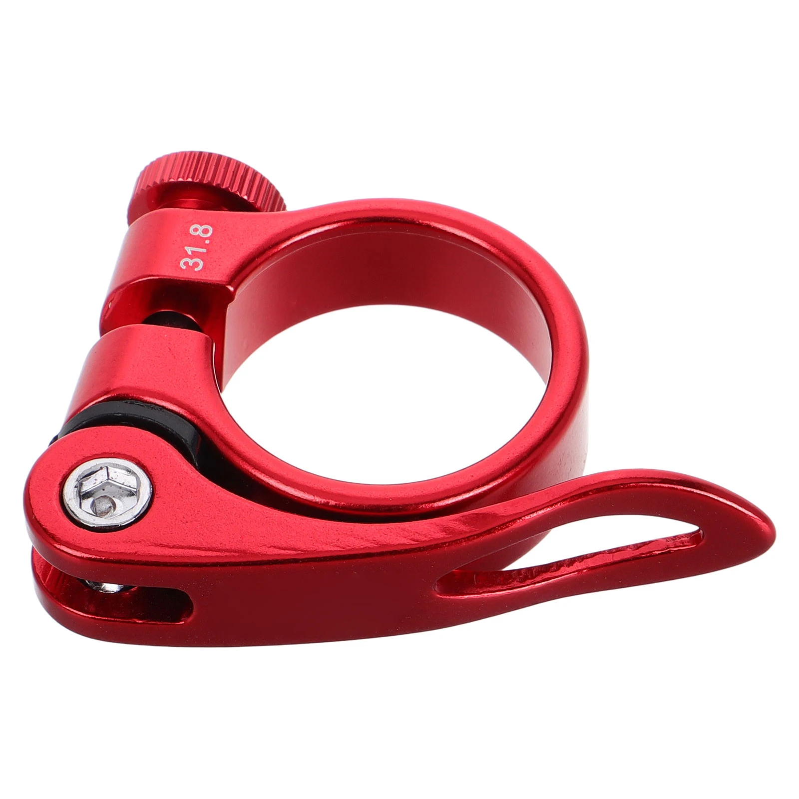 

Quick Release Seat Tube Clamp Aluminum Alloy Bike Seatpost Clamps Lightweight Durable Mountain Bikes Adjustable Saddle Clamps