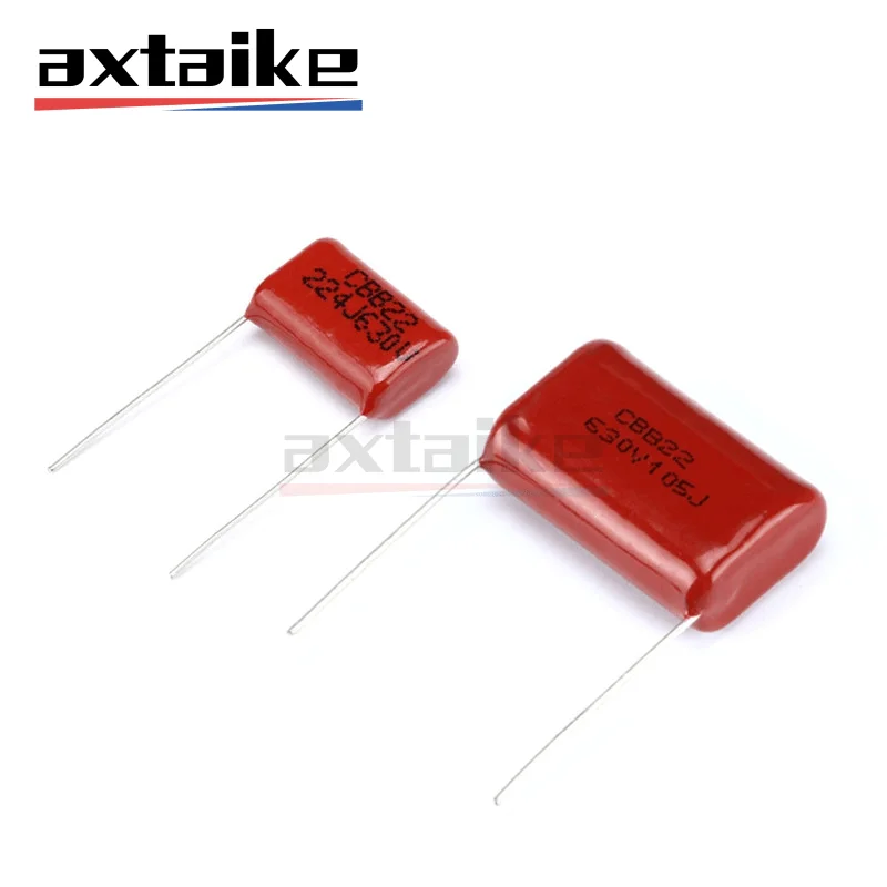 

10PCS 630V 1nF-10uF 0.1uF 22nF 33nF 47nF 100nF 2.2uF 102J 103J 223J 104J 474J 105J 225J 475J CBB22 Polypropylene Film Capacitor