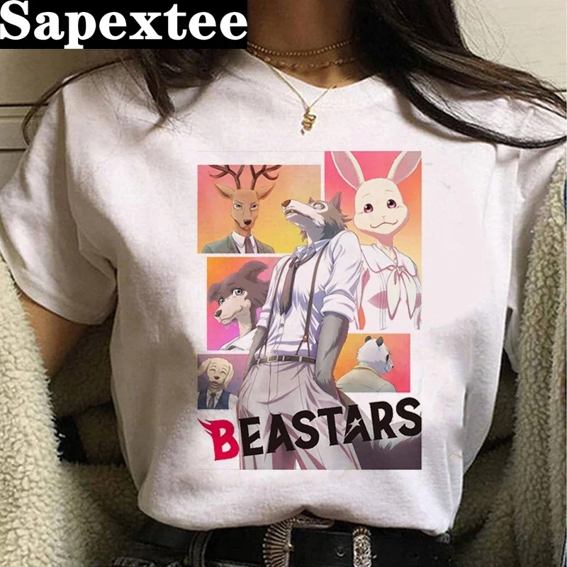 

Футболка мужская с рисунком японского аниме «Beastars»