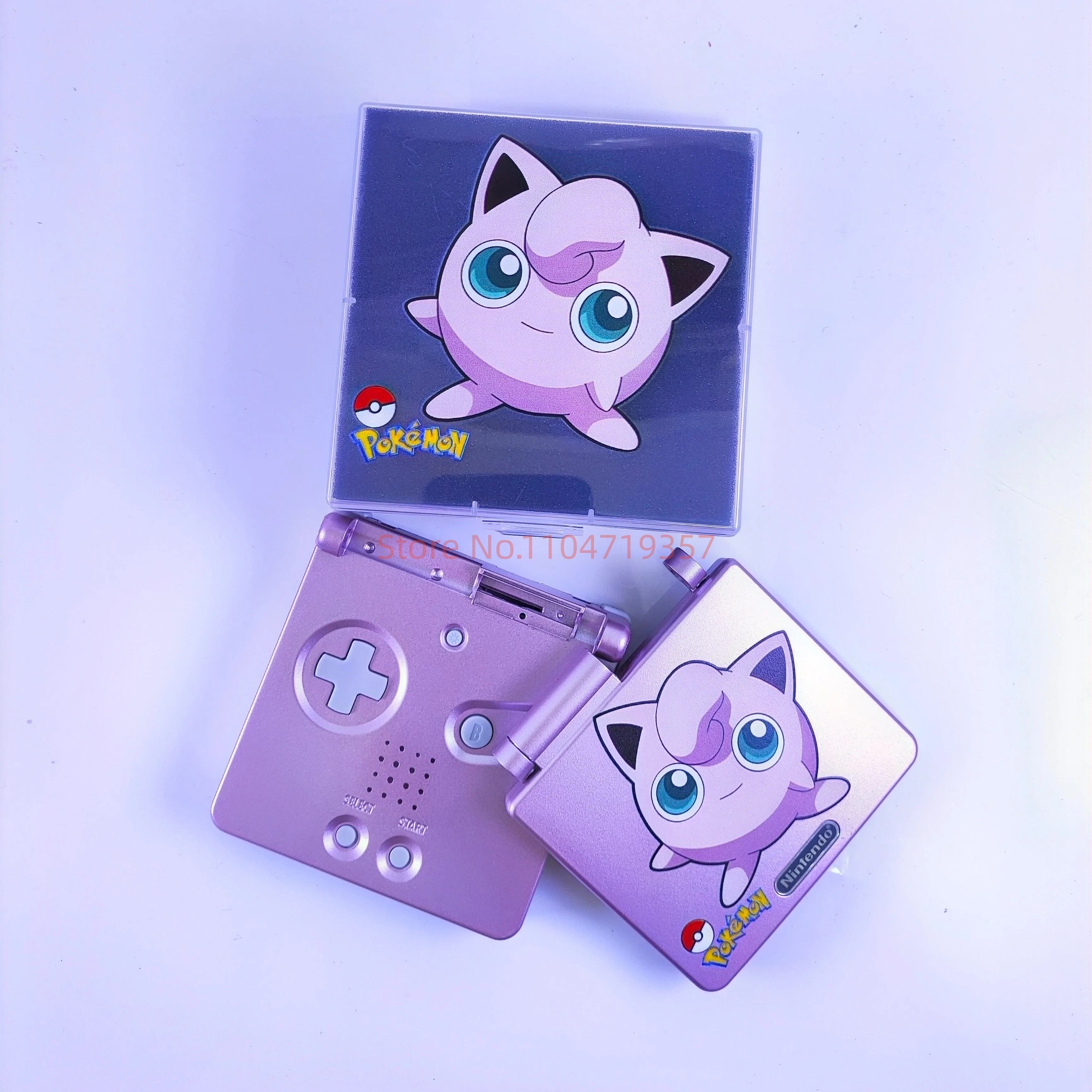 Met Box Gba Sp-verpakking en Shell Set Gengar Limited Edition, compatibel met Ips-scherm, Limited Edition speelgoedgeschenken