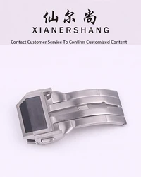 XIANERSHANG Custom HU-BLOT Original Watch Clasp 22MM 18MM Exquisite Polish Grind Belt Buckle 316L Stainless Steel Folding Buckle