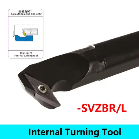 LIHAOPING SVZBR 거치대 커터 S16Q-SVZBR11 S20R-SVZBR11 S25S-SVZBR11 S16Q S20R S25S SVZBR11 CNC 선반 내부 구멍 터닝 도구