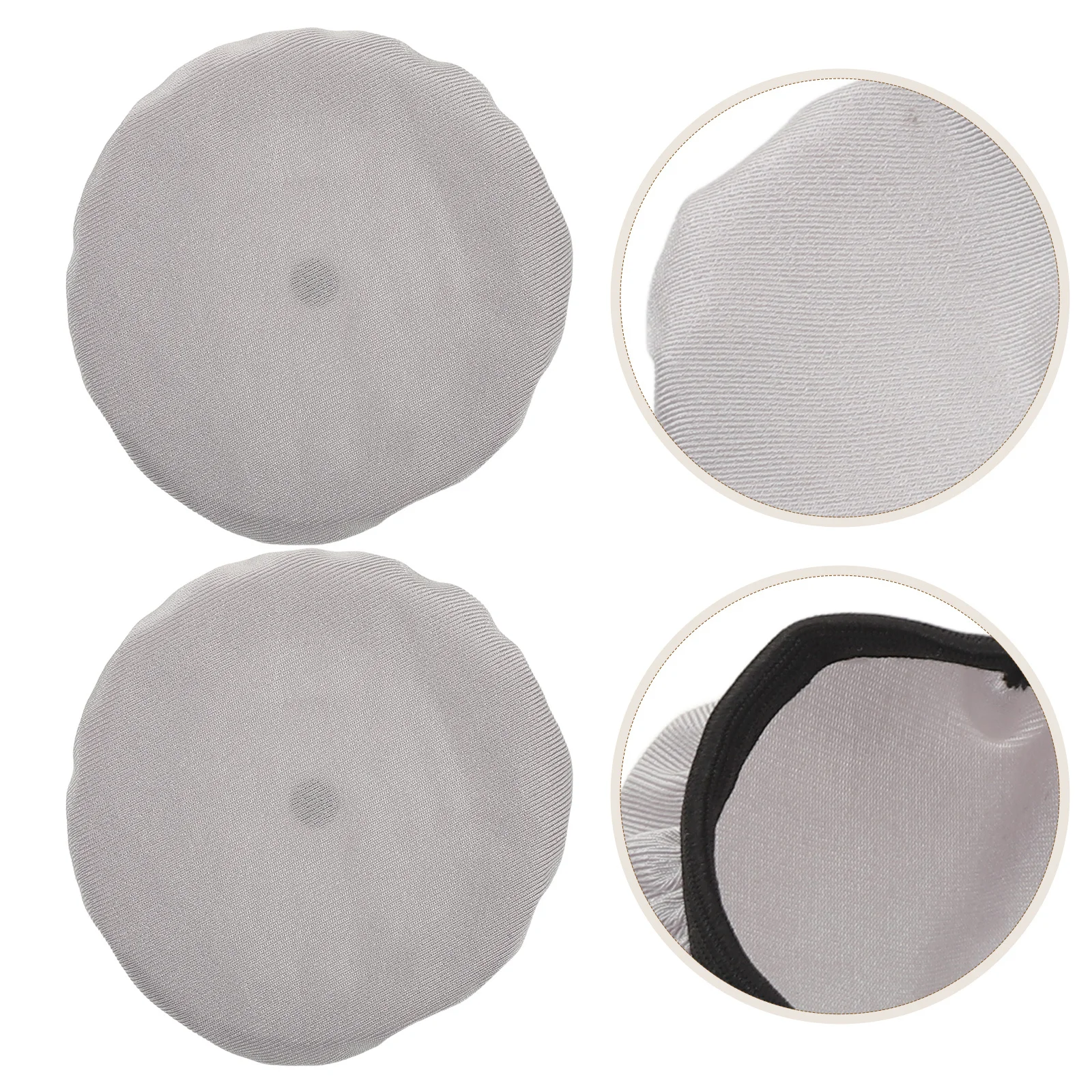 

10Pcs Headphone Ear Pads Covers Stretchable Washable Fabric Protectors Reusable Over Ear Headphones Dustproof Sweatproof Soft