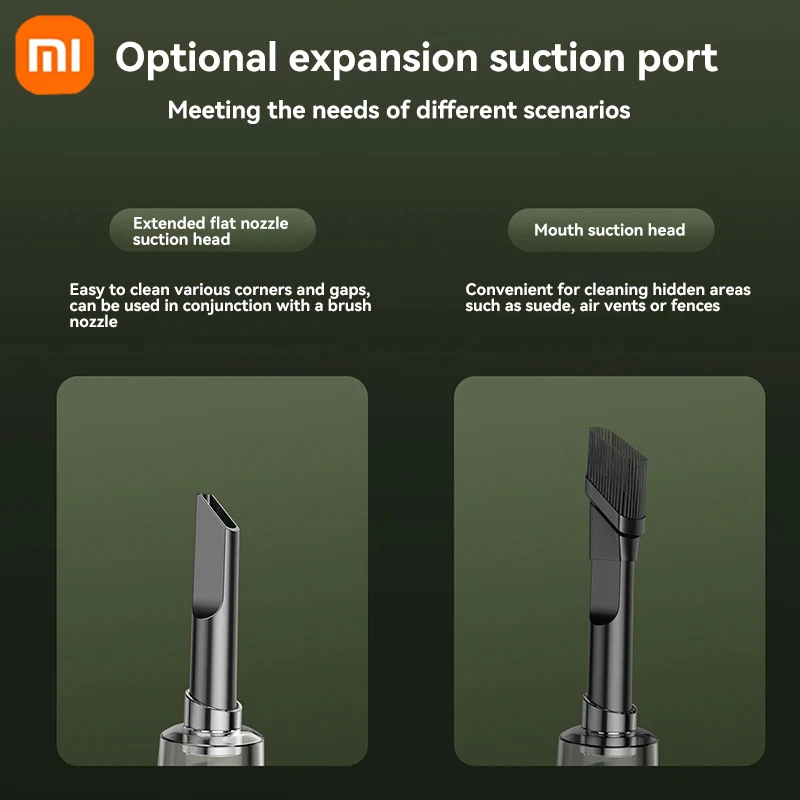 Xiaomi Wireless Car Vacuum Cleaner 5 in1 Portable Wet Dry Dual-Use Automobile High Power Handheld Electric appliance Cleaner New