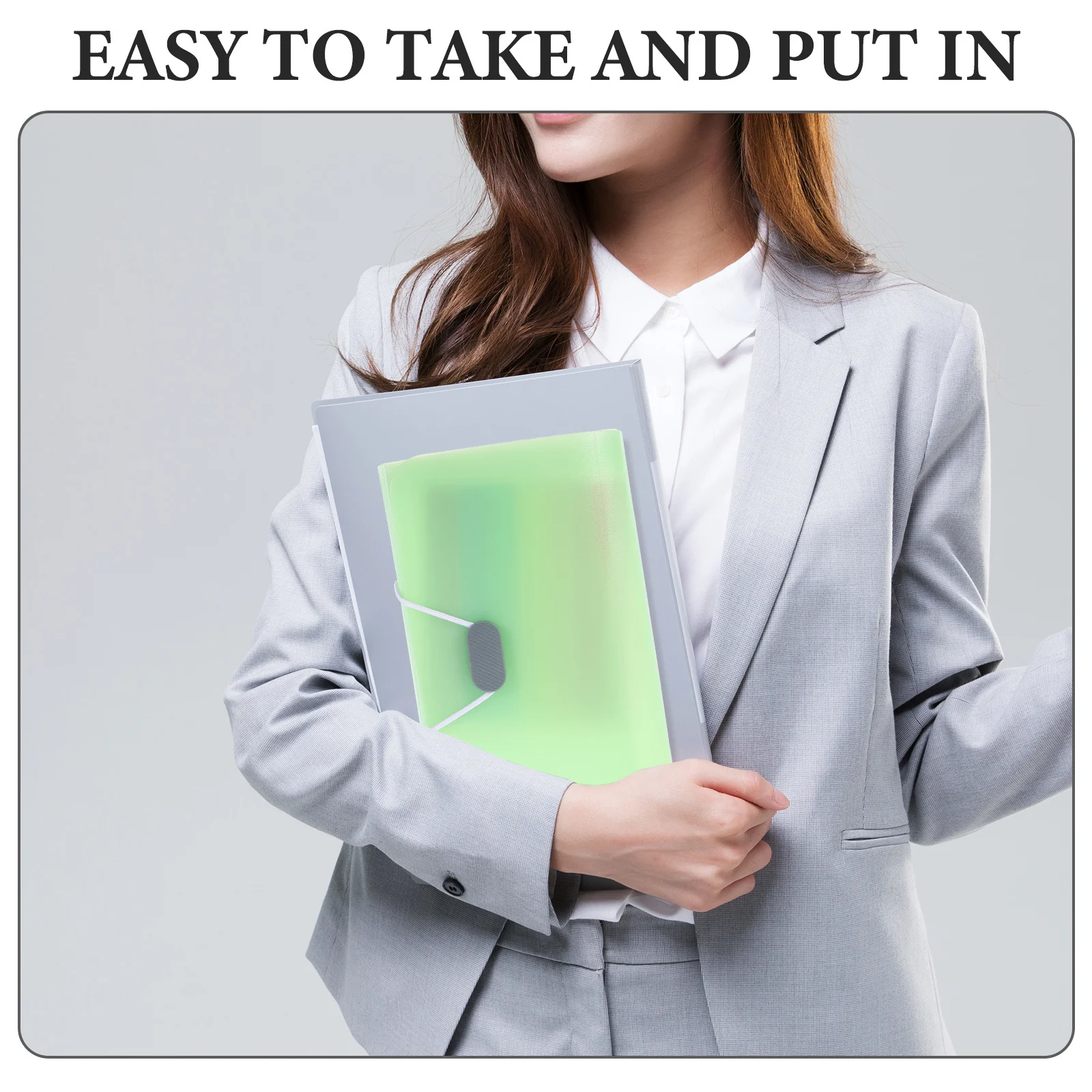 

File Folder Portable Expanding Document Organizer Multiple Pockets For Papers Receipts Business Cards Bill Filing Holder