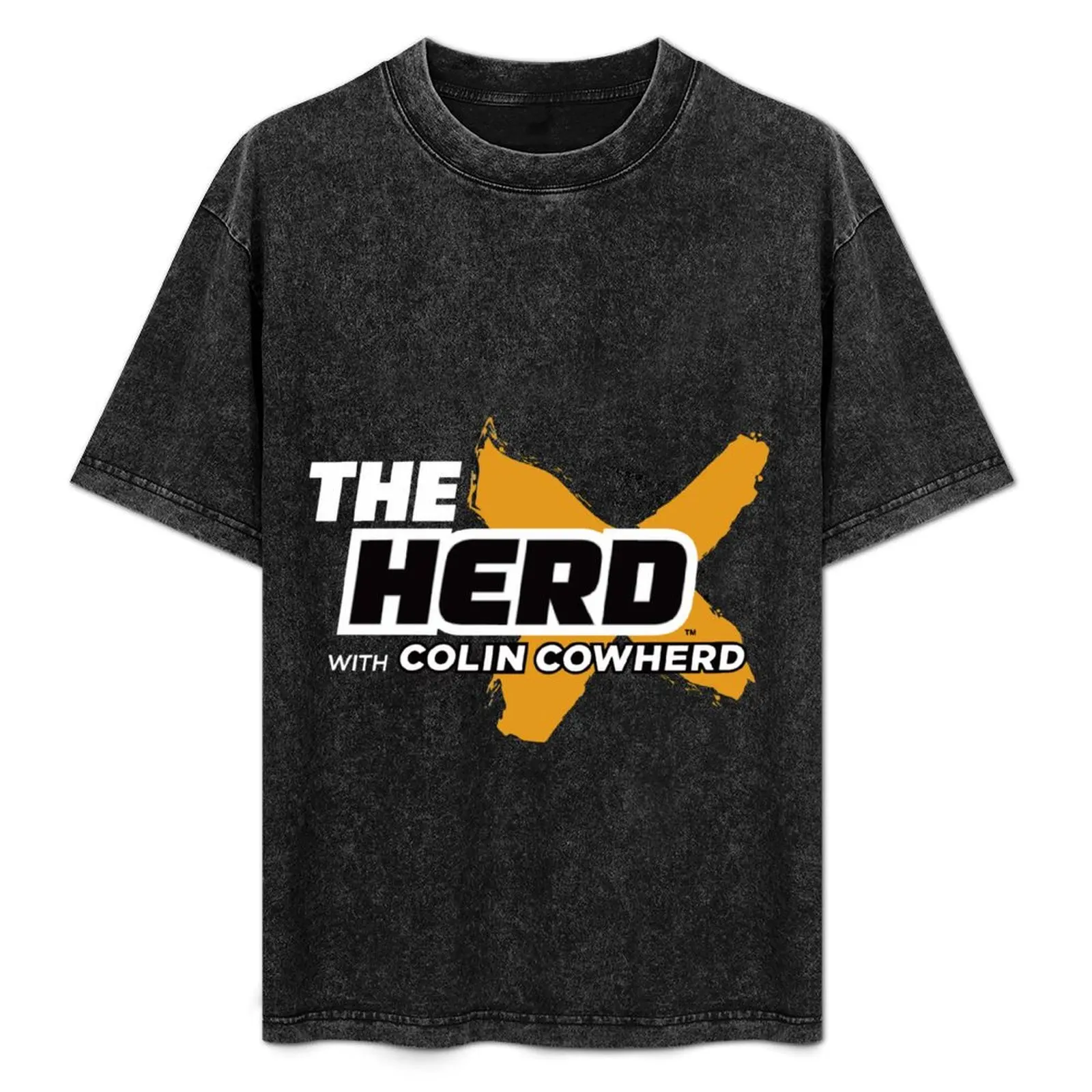 

Men's The Herd with Colin Cowherd Logo T-Shirt Worker Basic Short Sleeve Tee