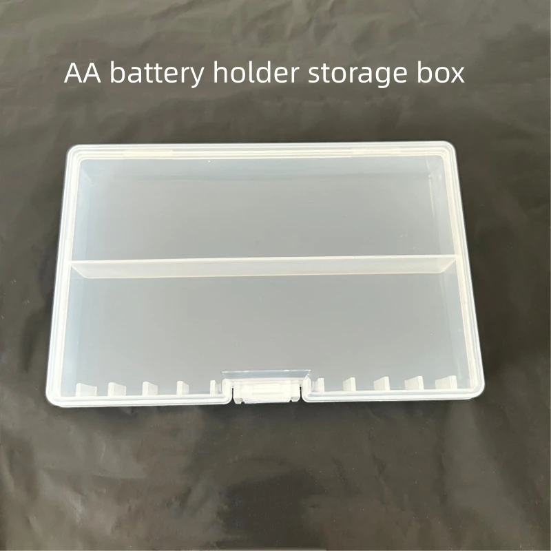 

Прозрачная задняя крышка для хранения батарей, жесткая пластиковая задняя крышка для батарей 48X AA или 20X 6F2 2