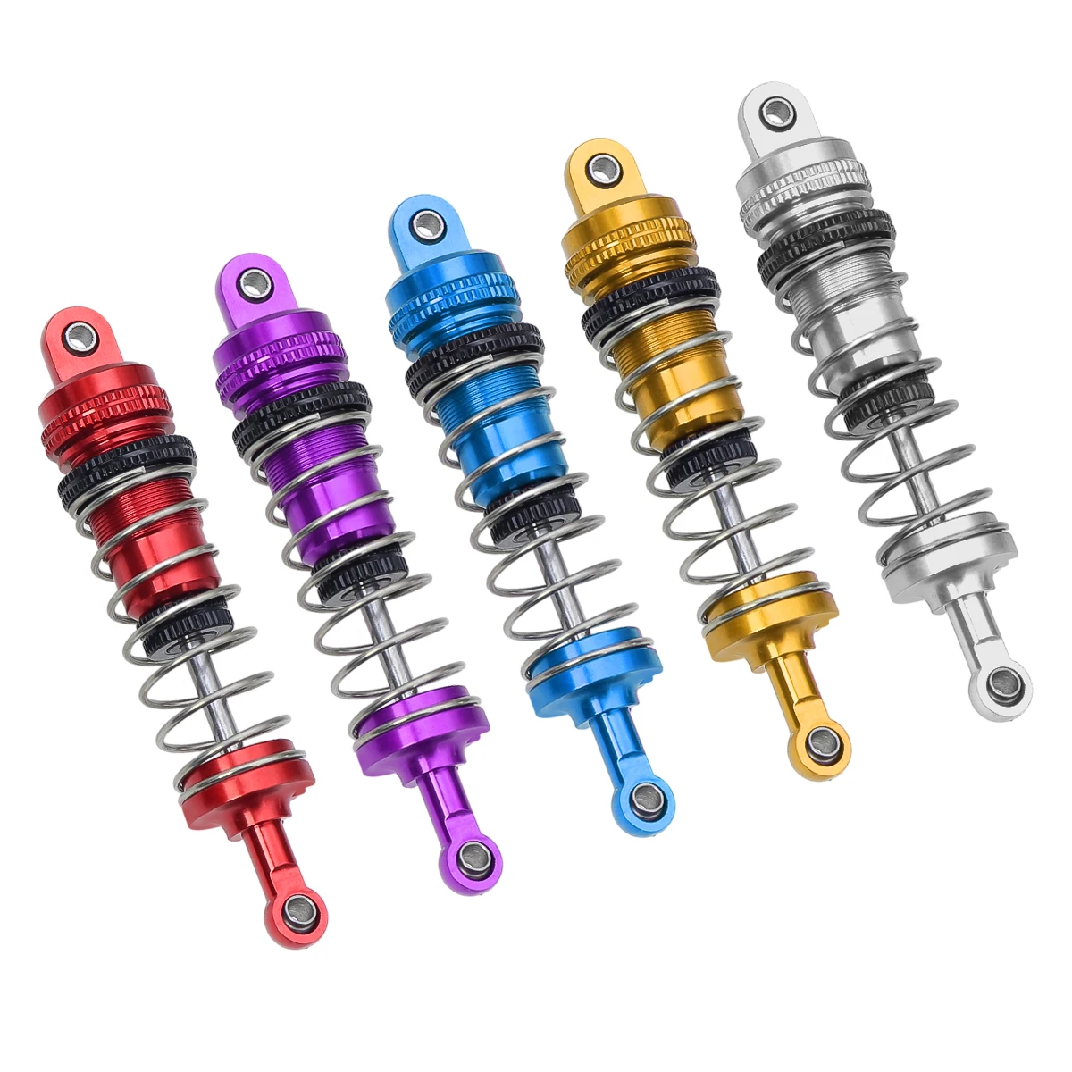 Full Metal Front Rear Shock Absorber Oil Damper For 1/14 Wltoys 144001 MN128 MN86 G500 RC Crawler Car Upgrade Parts