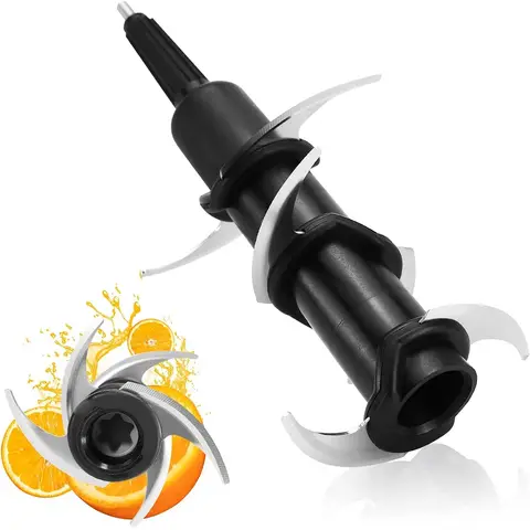 닌자 믹서기 BL500 BL660 BL700 BL740 NJ600C 호환, 닌자 72 oz 피처용 교체 스택 6 개 블레이드