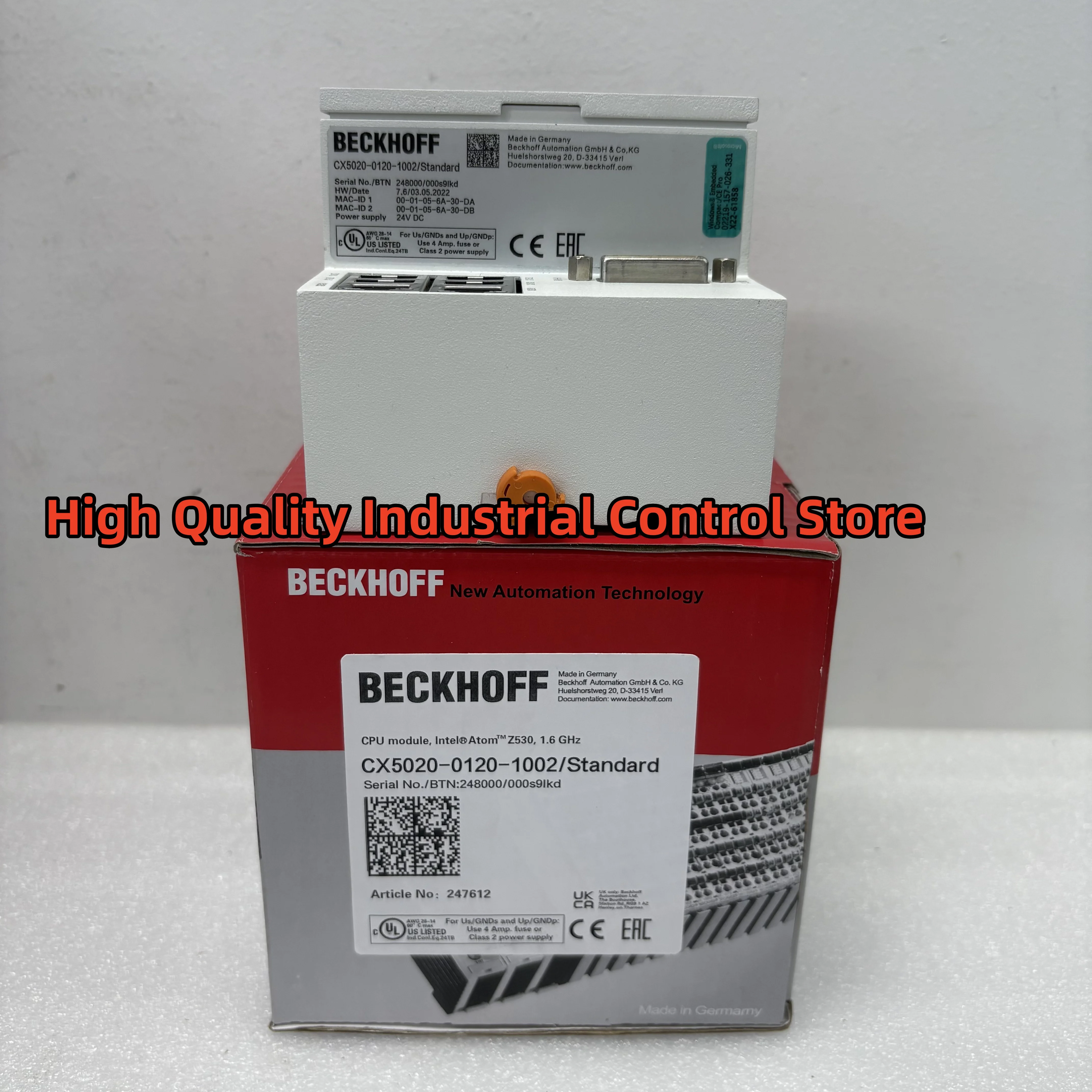 

CX5010-0112 CX5010-0115 Controller New original