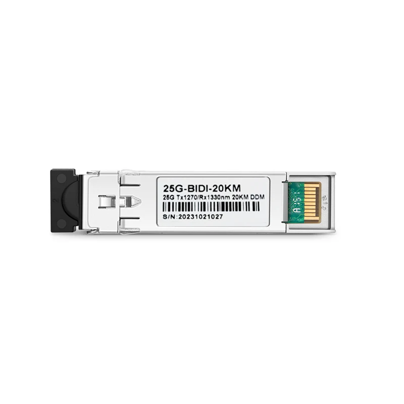 

Совместимый модуль SFP+25G-BIDI-20KM 25G TX1270/RX1330nm20KM DDM SFP