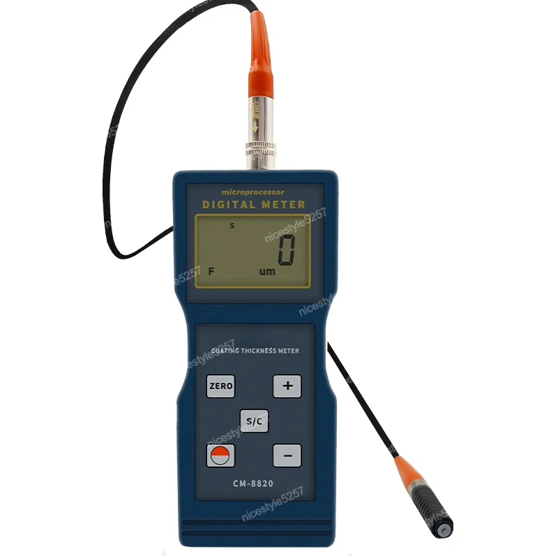 

CM8820 Coating Thickness Gauge/Paint Thickness Gauge/Galvanized Coating, Iron-Based Magnetic Thickness Gauge CM8821