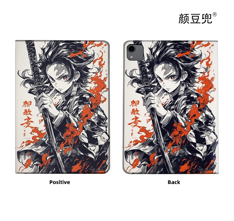 Kamado Tanjirou-Coque de protection en silicone pour iPad, Anime, Air 4, 5, Mini 5, 6, Pro 12.9, 11, 10e, Pro13, A2681, Luxe