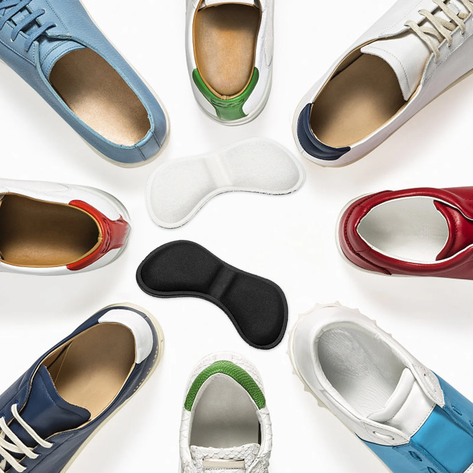 

Anti-Slip Cushions Shoe Pads Foot Pain Relief Plantar Fasciitis Support Sneakers Insoles Fit Men Women Bending Resistant