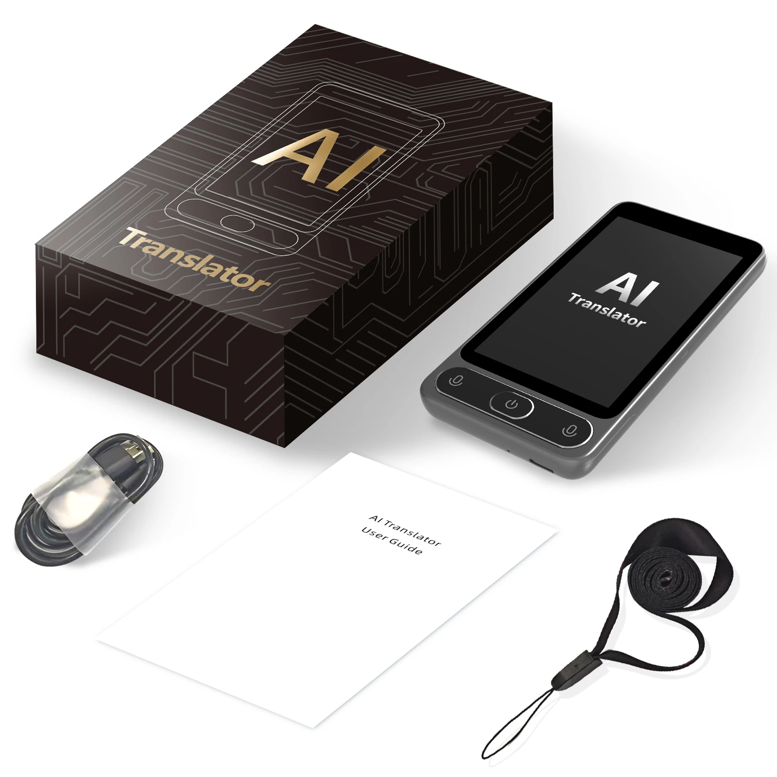 Smart Ai Language Translator Device Offline Spanish Turkish Korean Wifi Voice Real Time Translator