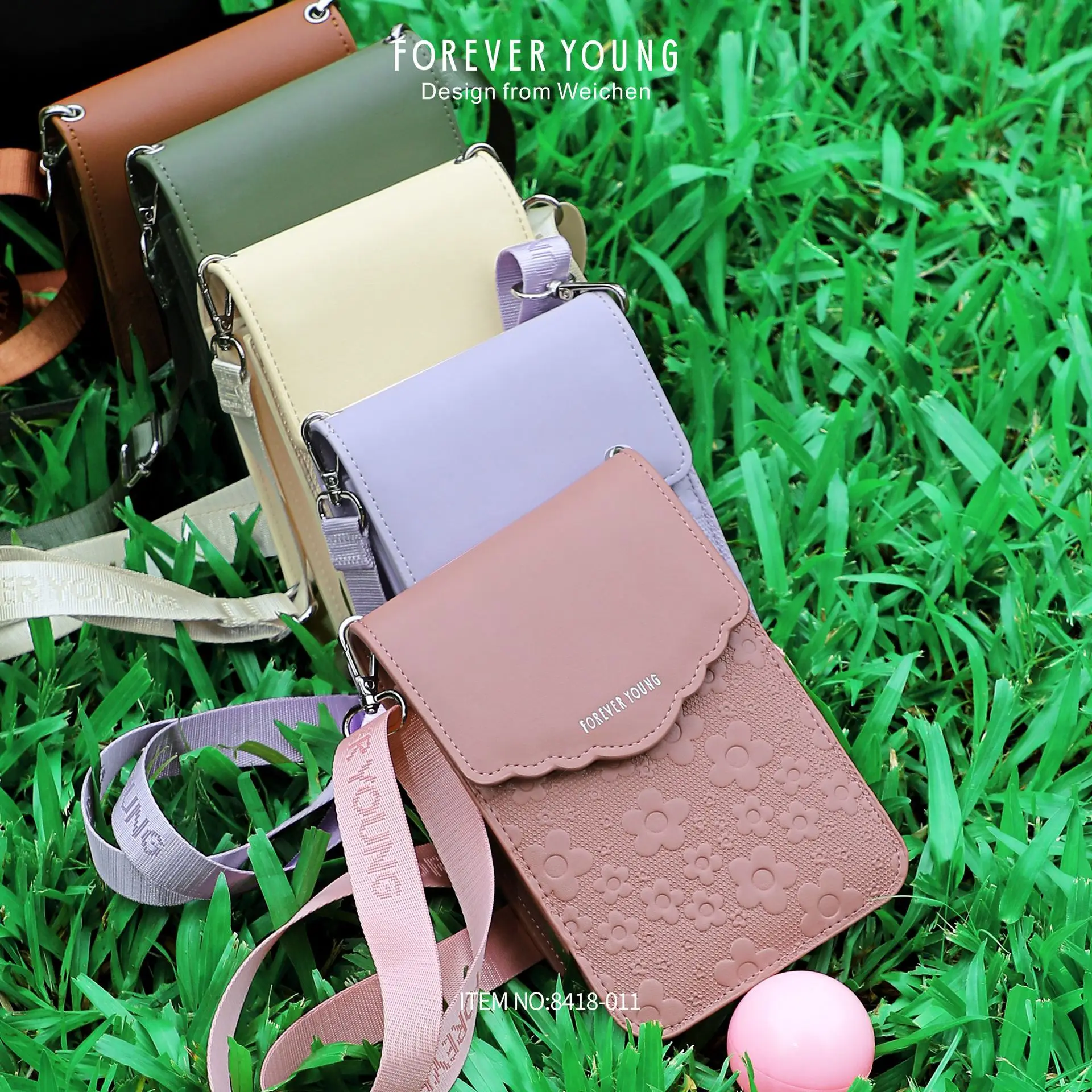 

Сумка для мобильного телефона через плечо, женская простая модная застежка, большой вместительный рюкзак через плечо