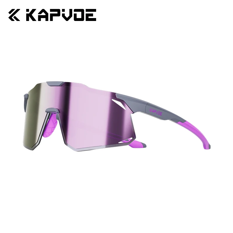 

KAPVOE HD Cycling Glasses Men MTB Cycling Sunglasses Fashion Outdoor Sports Running Glasses Women Road Bike Drive Hiking Glasses