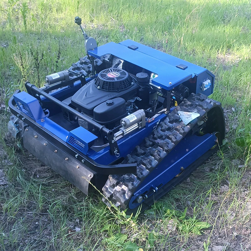

Industrial Cordless Self-Propelled Lawn Mower 4-Stroke DIY Grade Remote Control Cutting Grass Machine For Crawler Lawn Mower