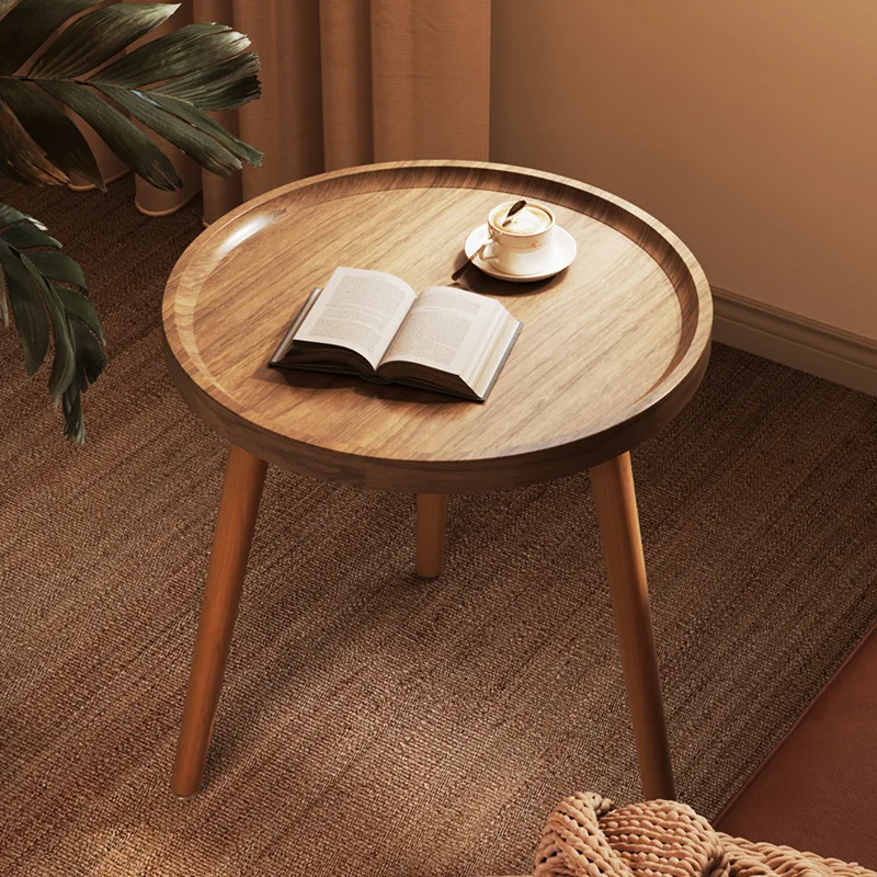 

Sofa Side Removable Coffee Small Bedside Round Table Balcony Corner Simple Modern Creative Side Table