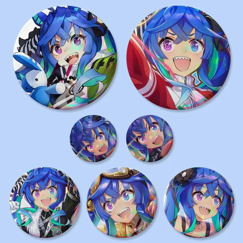 Twin Turbo Hot Anime Umamusume Badges 25 32 44 58 75 Mm Round Cosplay Pin Bag Decor Fans Collect Friends Gifts Brooch Souvenir
