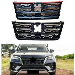 XTSIDI Front Racing Grills For Fortuner 2023 2024 2025 Suv Abs Grill Grille Mesh Mask Cover Auto Accessories