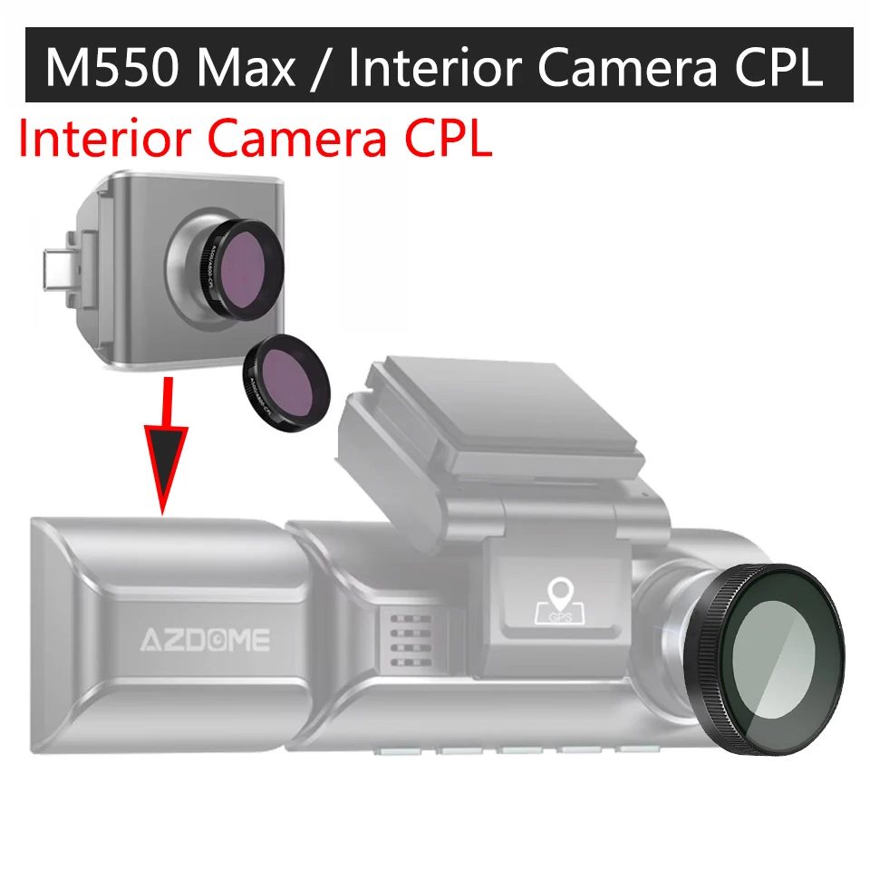 For Azdome M550 Max…