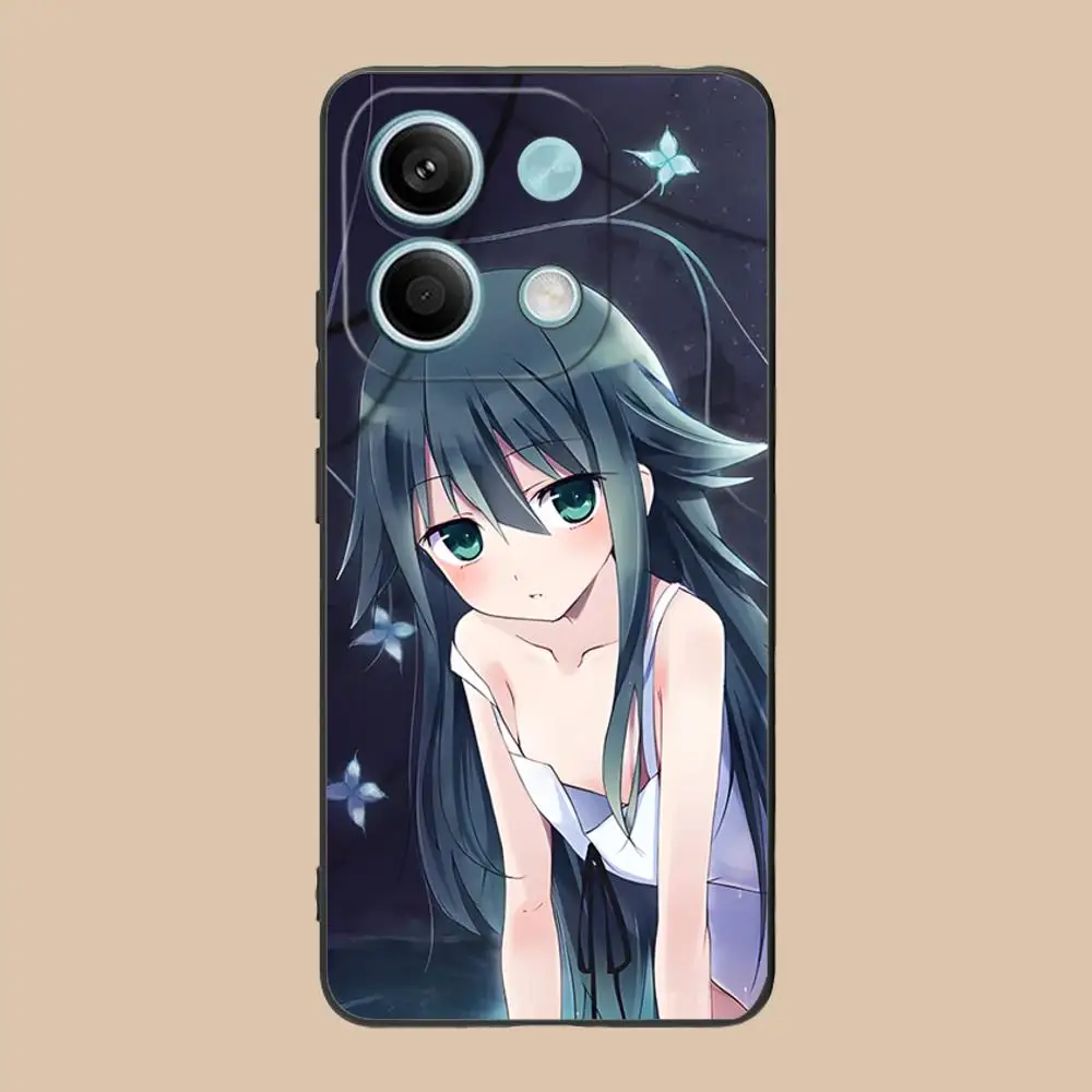 Saya no Uta حافظة هاتف محمول لهاتف POCO F6 F5 F4 F3 F2 Pro GT C40 غطاء حماية مطبوع ملون للهواتف الذكية الجميلة