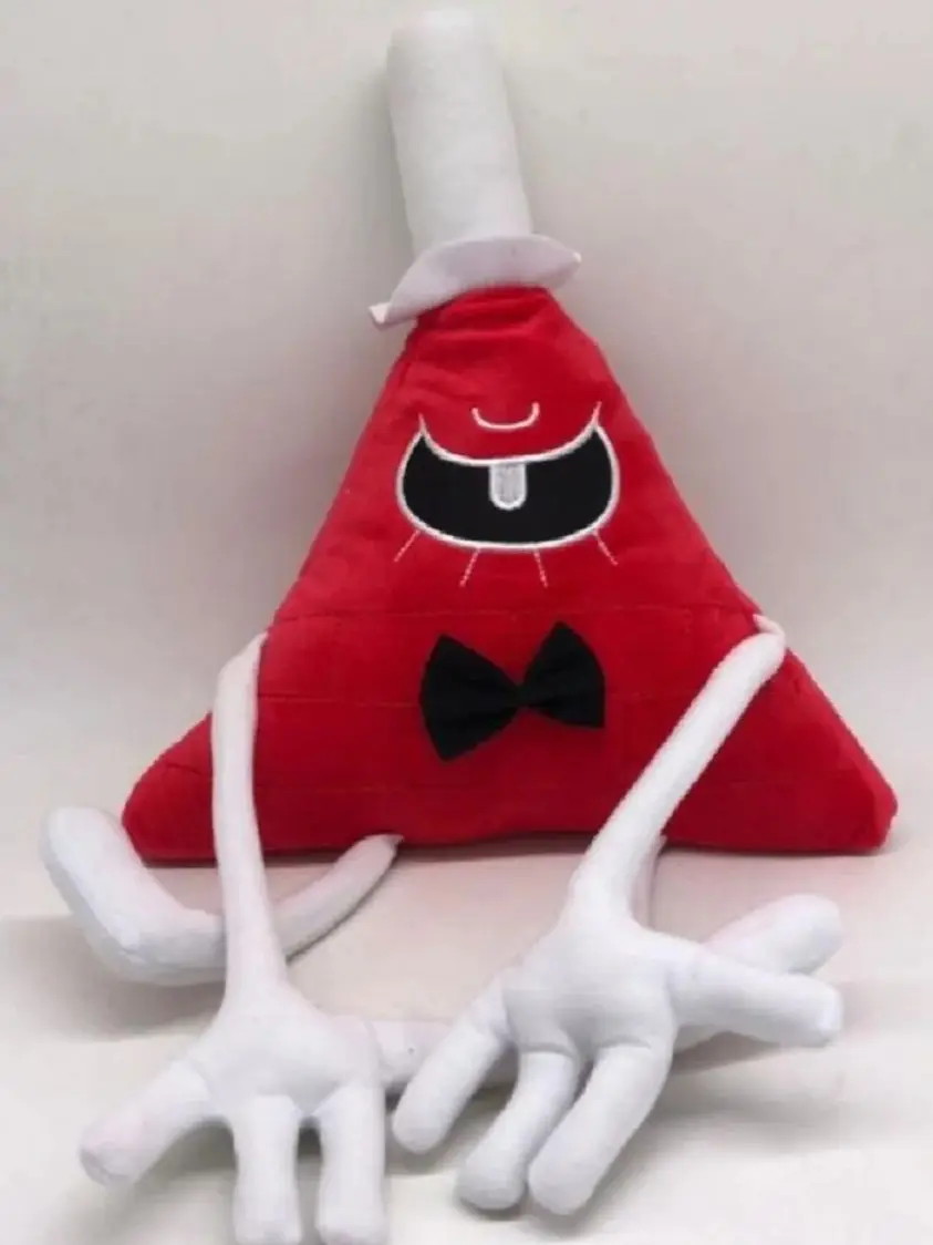 28cm Bill Cipher bambola di pezza regalo di compleanno di natale per bambini bambini Cartoon anime giochi giocattoli che circondano bambole