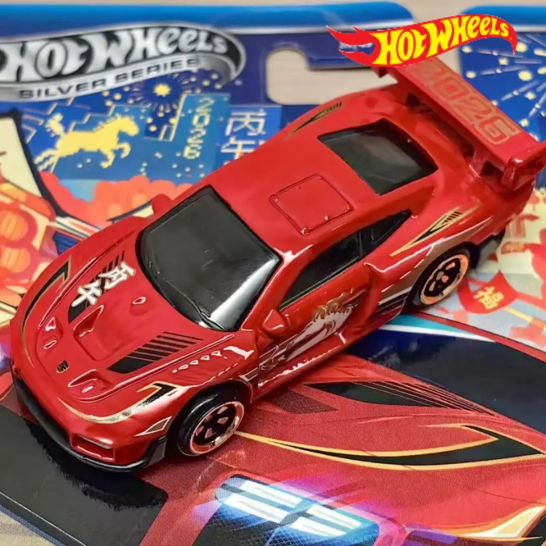 

Hot Wheels Jnf49-La10 2026 Chinese Year Of The Horse Limited Edition Die-Cast Car Model Porsche 935 Collection Surprise