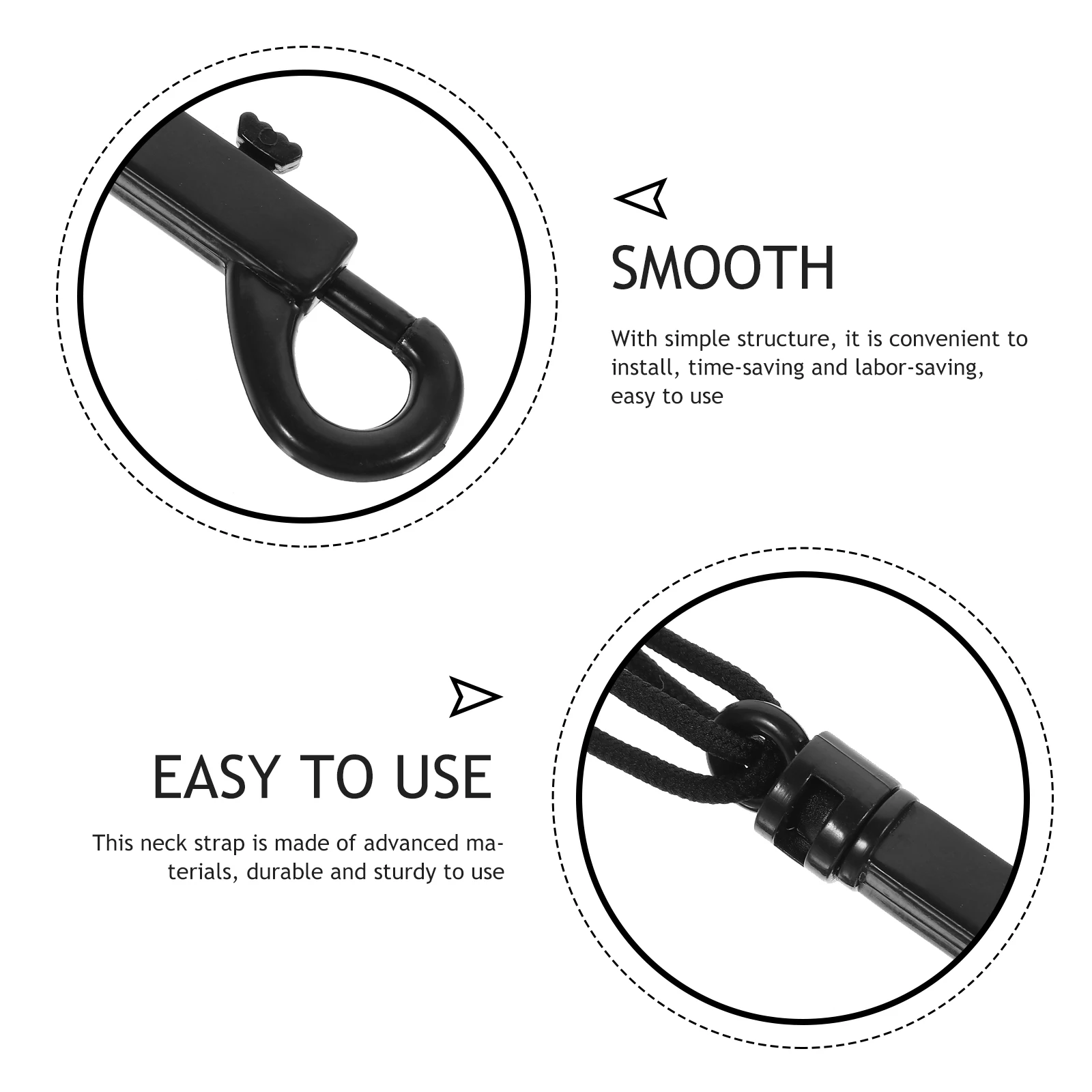 

Sponge Cotton Saxophone Neck Strap Lightweight Adjustable Comfortable for Alto Tenor Soprano Saxophone Playing Practice