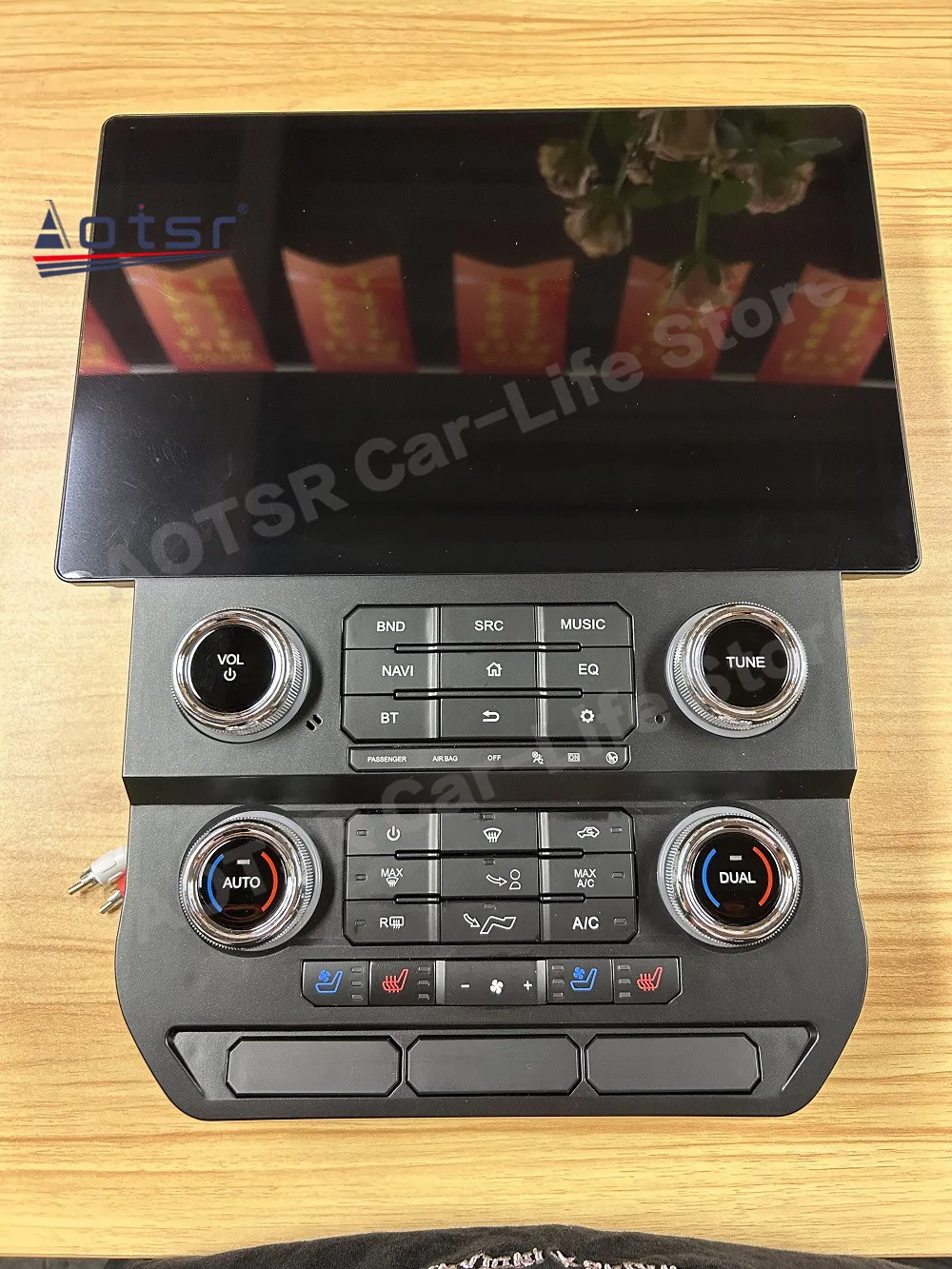 Touch Screen Multimedia Android Auto Car Radio Receiver For Ford F150 2015~2021 GPS Navigation Carplay Mirror Link IPS Head Unit