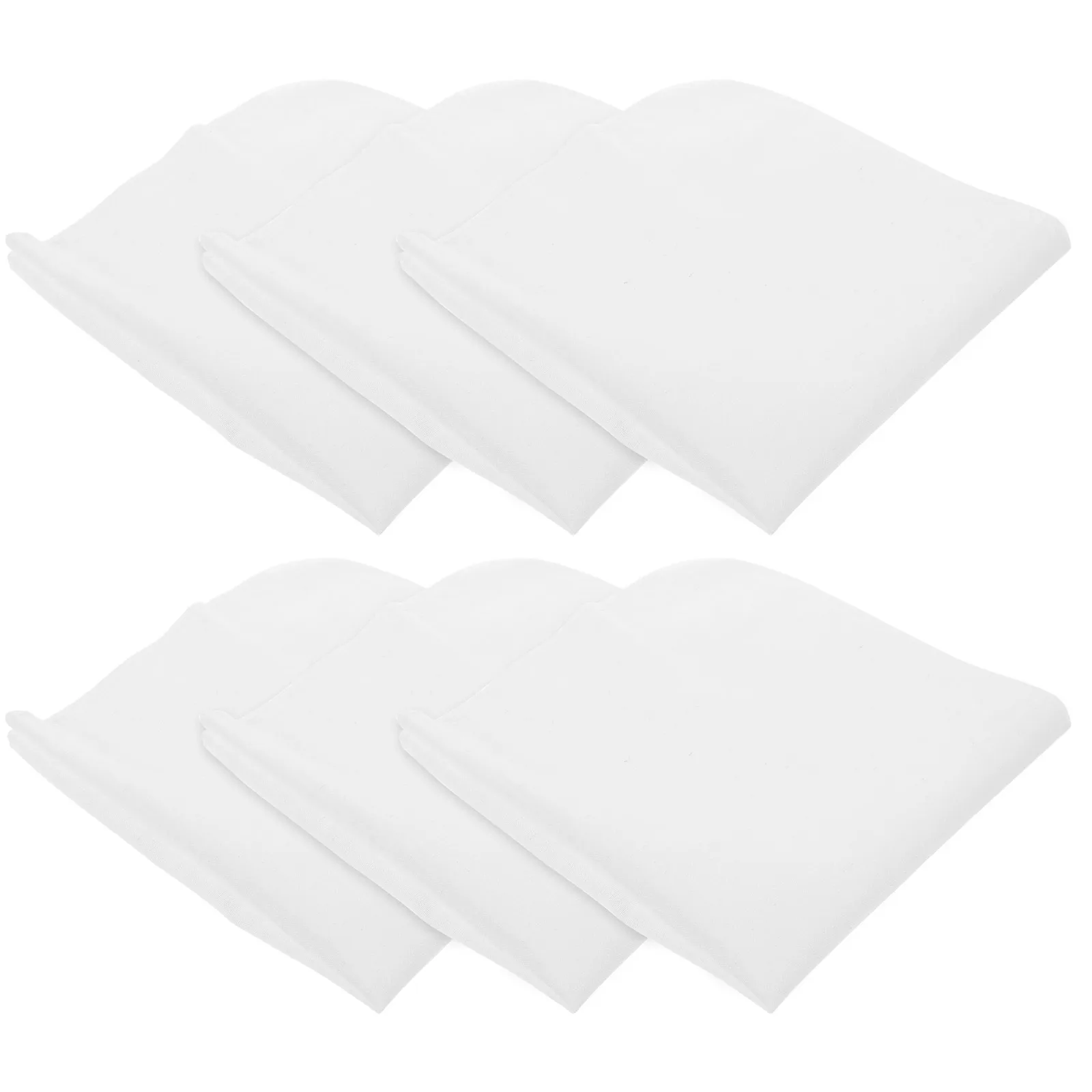 

6pcs Cotton Gauze Filter Cloth Reusable Muslin Strainer for Kitchen Tea Coffee Juice Tofu Cloth Fine Cheesecloth