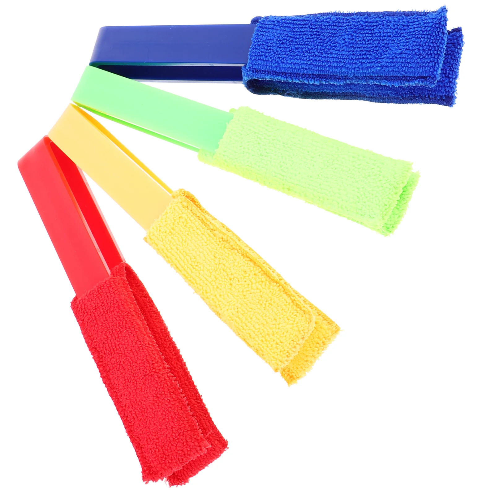 4 Pcs Blind Cleaning Brush Blinds Duster Removable Window Cleaner Tool for Car Vents