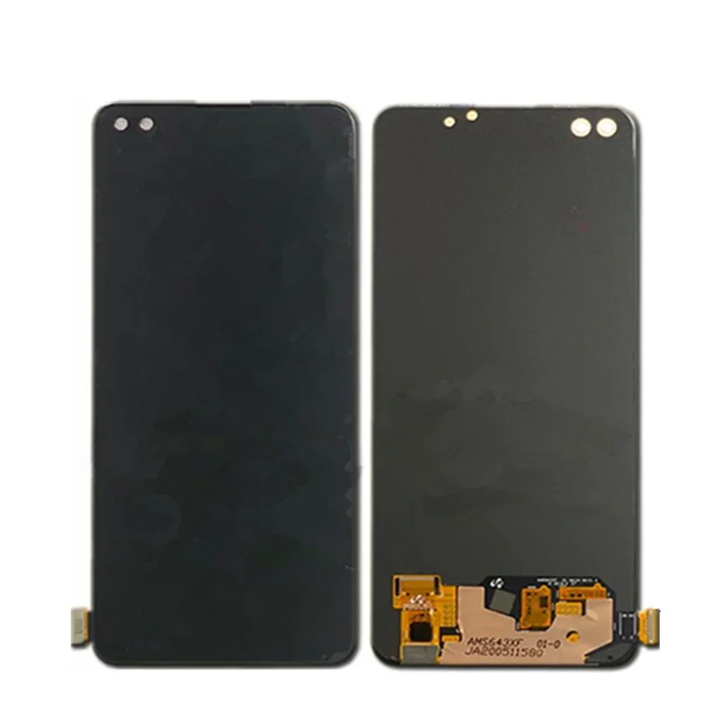 AMOLED For OPPO Reno4 CPH2113 4G LCD Display Touch Screen Digitizer Assembly For Reno 4 PDPM00 CPH2091 PDPT00 5G LCD Display