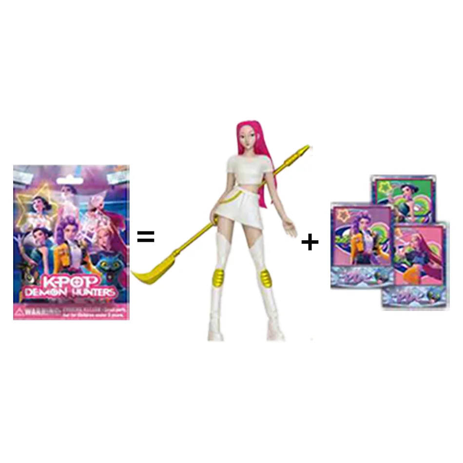 جديد Kpop شيطان الصيادين عمل الشكل لعبة Derpys النمر رومي ميرا زوي سوس تمثال دمية لمحبي هدية #3