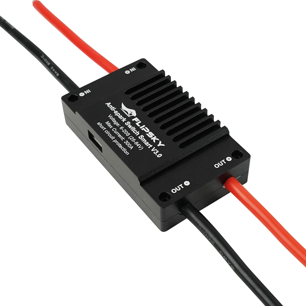 

Flipsky Anti-spark Switch Smart 300A V3.0 For Electric Skateboard Electric Surfboards RC Cars Electric Go-karts Robots
