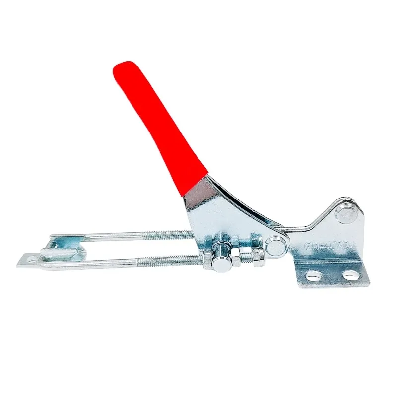 90 درجة الإفراج السريع المشبك الحديد المجلفن قابل للتعديل المعادن المضادة للانزلاق تبديل مزلاج الصيد المشبك ل النجارة الصحافة المشابك