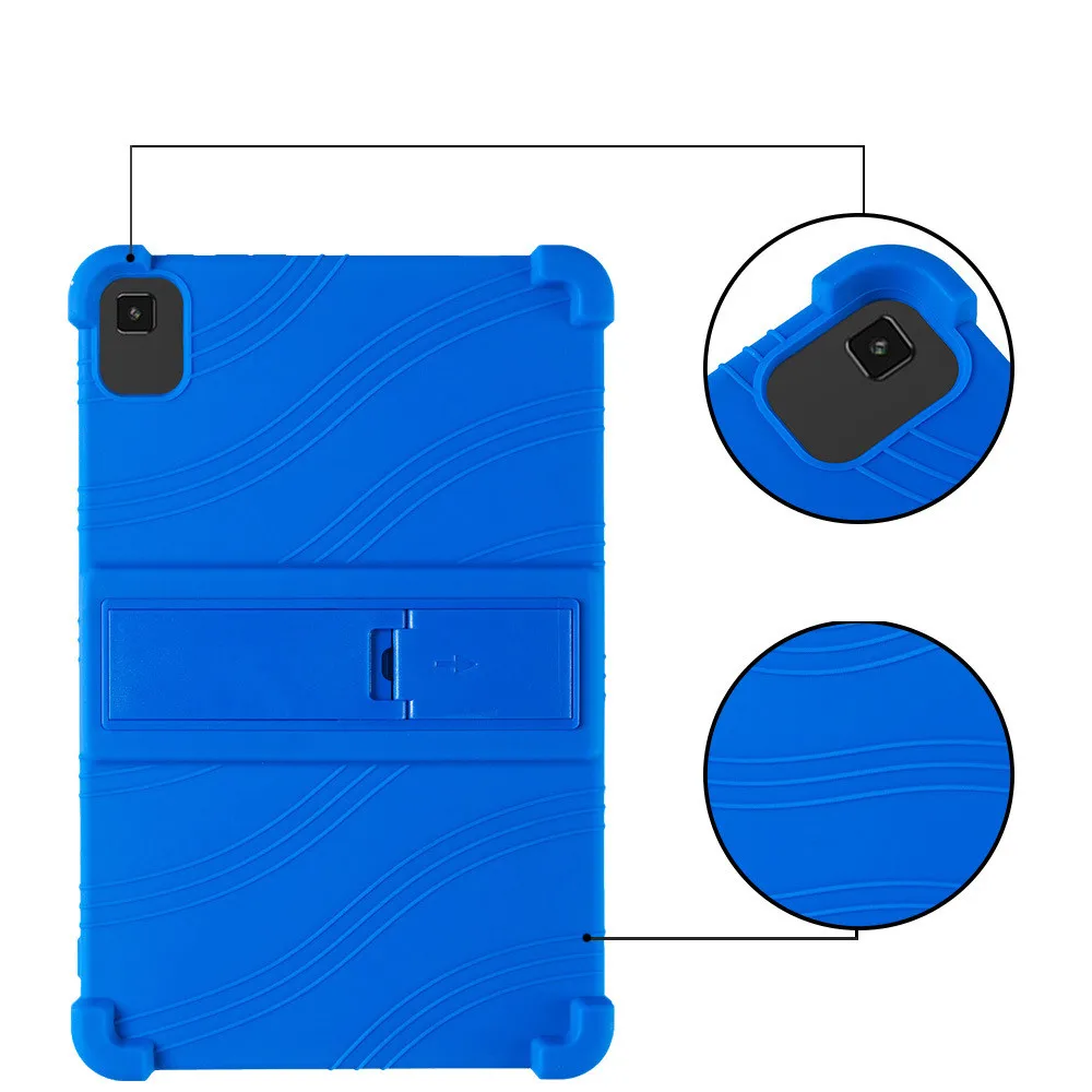 Soft Silicone Case For Blackview Oscal Pad 10 10.1inch Stand Drop Protection Cover