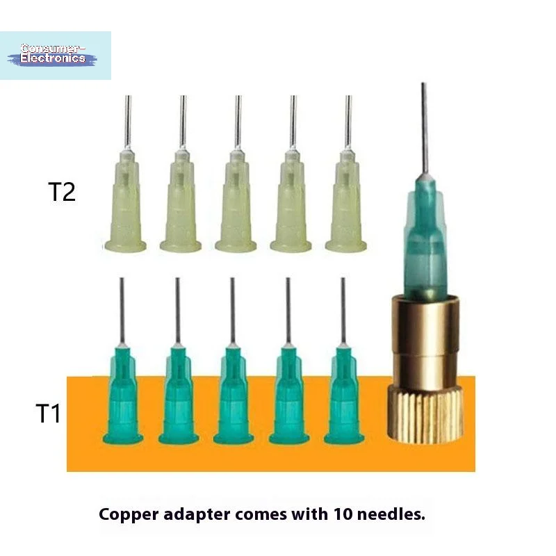 【1 Conjunto de Cabeça de Expansão de Cola com Agulha e Conversor de Fluxo para B7000/T7000/T8000, Adaptador de Agulha para Controle de Fluxo de Cola】