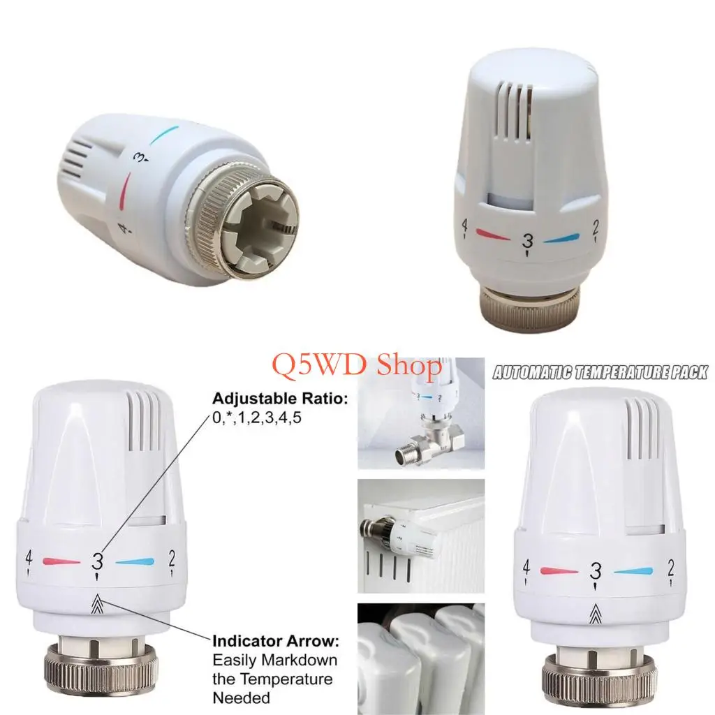 

Q5WD Термостатические регулирующие клапаны радиатора Контроллер температуры воды/пола