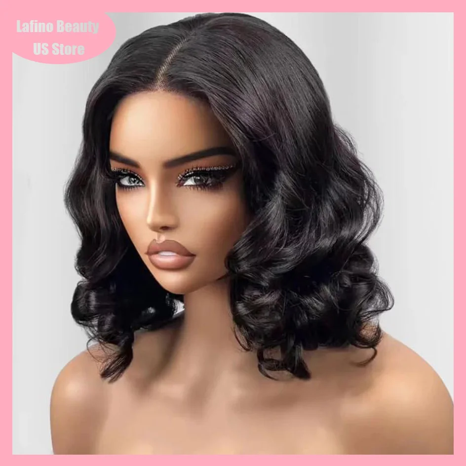 

Lafino Body Wave Human Hair Wigs Bob Wig 13x6 Lace Hd 13x4 Lace Front Wig Human Hair Loose Body Wave Black Wig For Women