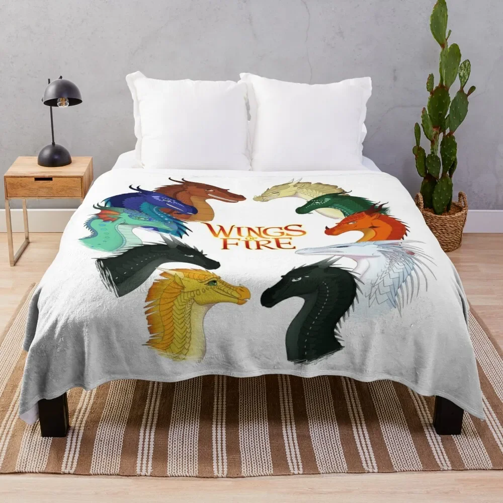 Wings of Fire - All Together Throw Blanket christmas decoration Multi-Purpose Blankets