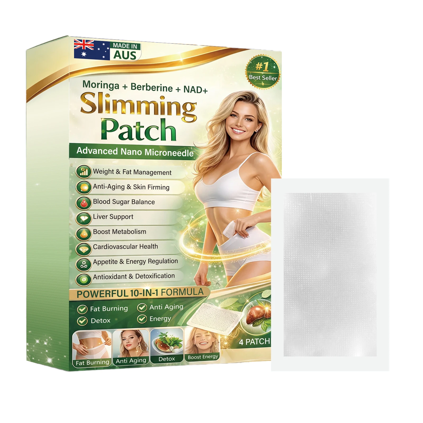 Daily Body Skin Care Patches Gentle Skin‑Friendly Lightweight Comfort Home Beauty Care Stickers for Body Skincare