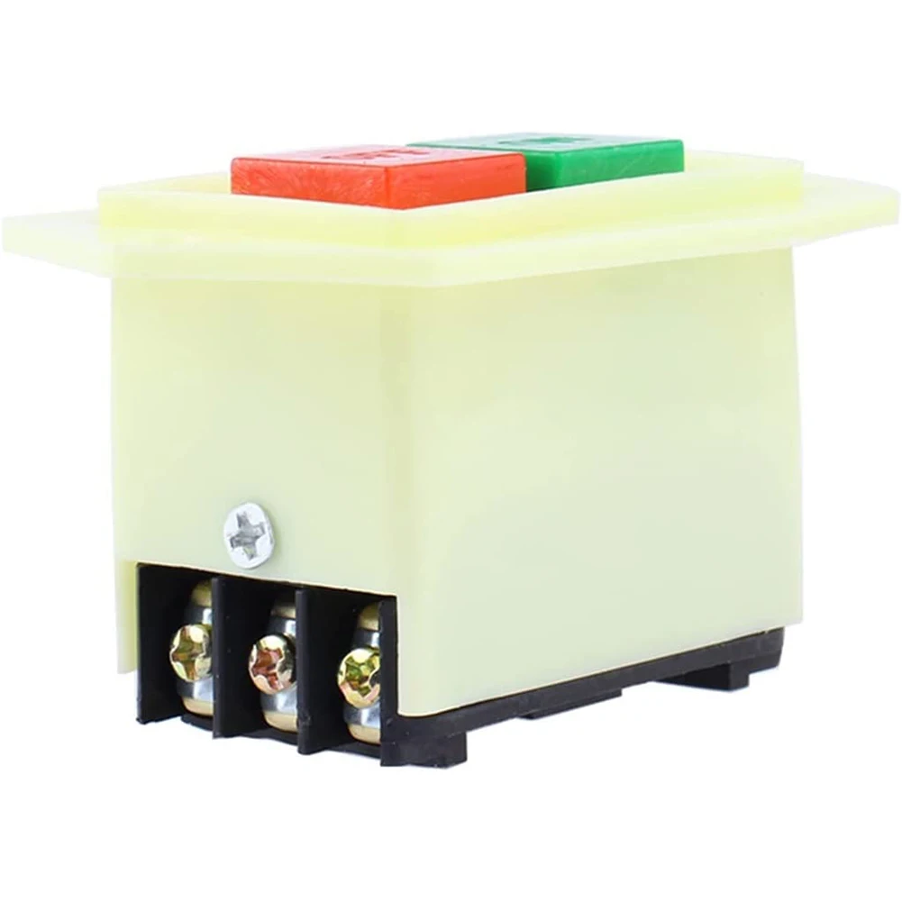 

Кнопочный переключатель запуска и остановки LC3 5 LC3 10 для сверлильно-шлифовального станка, электрическое управление включением и выключением 10A 220 В 380 В с замком