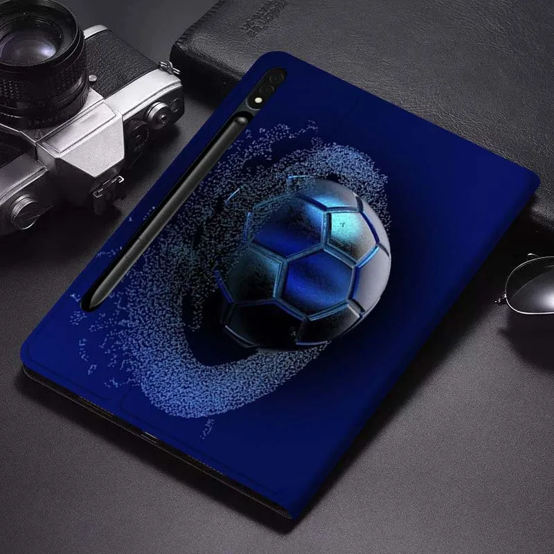 

Football Compass Art Popular Gift For Samsung Galaxy Tab S6 S7 S8 S9 S10 FE Plus Lite Soft Flexible Support Tablet Case
